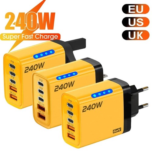Multi port fast charger - fast, 240w