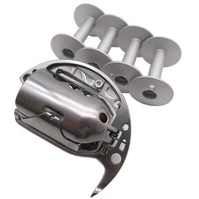 STEEL LARGE BOBBINS AND SHUTTLE HOOK FOR DURKOPP ADLER 967 969 SEWING MACHINE