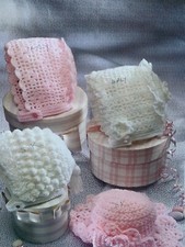 Patons Crochet Pattern PBN D 5269 Baby Sun Hats And Bonnets 0-2 Years 4 Ply DK