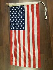 American flag 50 stars  100% cotton  A . G Bames Flags 