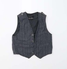 NEXT Boys Blue Gilet Waistcoat