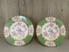 Minton 4863 green - cockatrice, 2