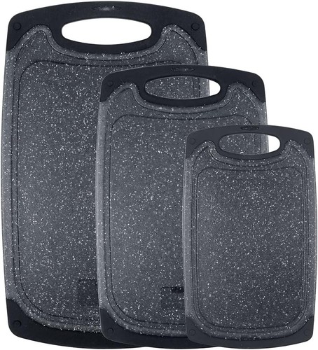 3pcs plastic chopping board - plastic,