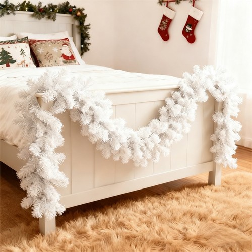 9ft bushy pine - white, christmas