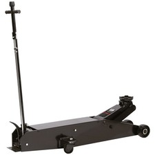 SIP 03647 Long Reach Floor Trolley Jack 10 Tonne Heavy-Duty Car Van Lift Black