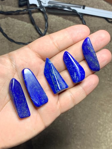 Lapis lazuli polished tumbled - lazuli,
