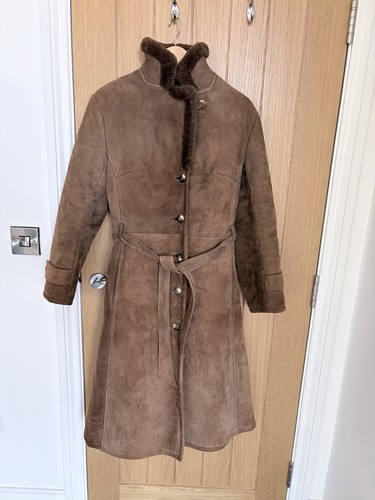 Ladies sheepskin coat size - ladies,