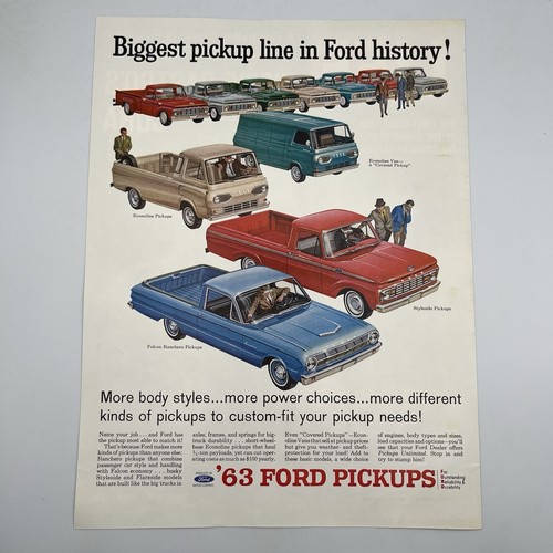 Ford pickup trucks - trucks, vtg