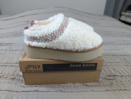Jpnx snow boots fuzzy slippers - boots,