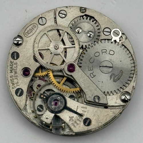 Record 022 watch movement - record,