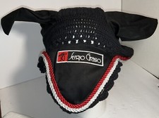 Sergio Grasso Unique Cloth Horse Bonnet - open package - new