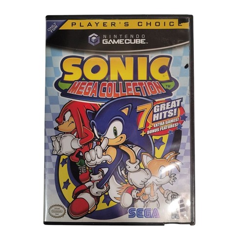 Sonic mega collection gamecube - sonic,