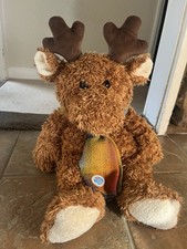 Tesco Chilly&Co Reindeer Plush Soft Toy with Scarf