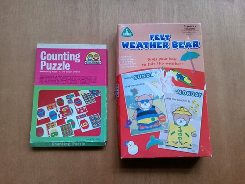 Felt weather bear elc - weather, vintage