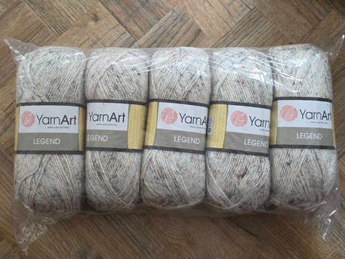 Yarn art beige wool - yarn,