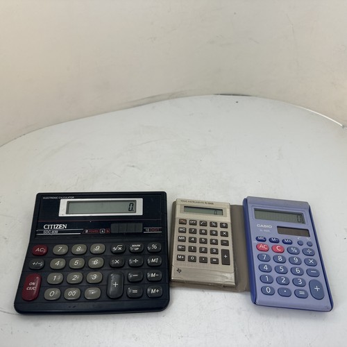 Job lot calculators - 3,
