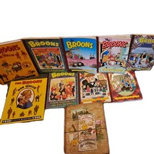 Vintage Broons books all in