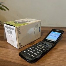 Samsung GT C-3590 Black Flip Mobile Phone In Box Working Condition 