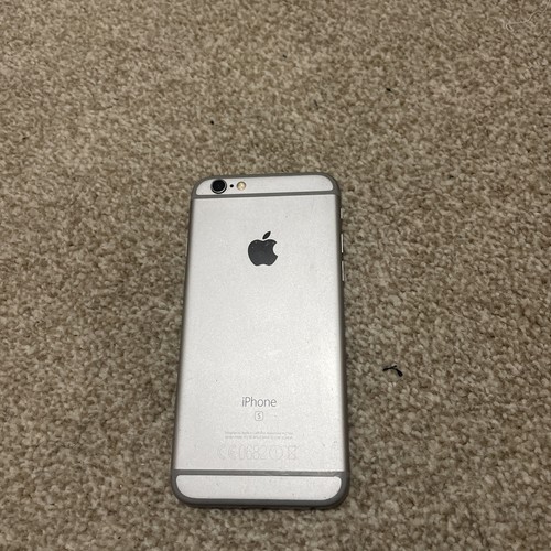 This silver apple iphone - a,