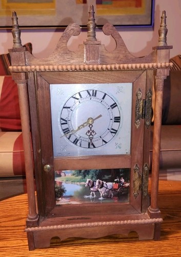 Vintage handmade clock daneker - handmade,