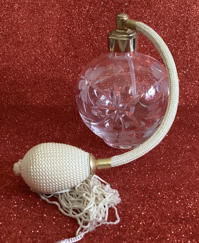 Glass floral atomiser - , cream