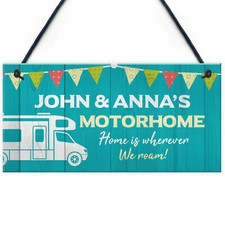 Personalised Motorhome Sign