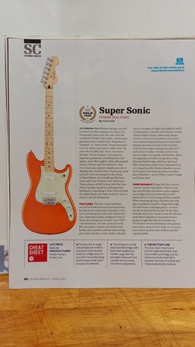 Fender duo sonic - fender,