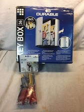 Durable 195223 Key Box, 11" H, 36 Units Capacity, Type: Wall Mount (2384)