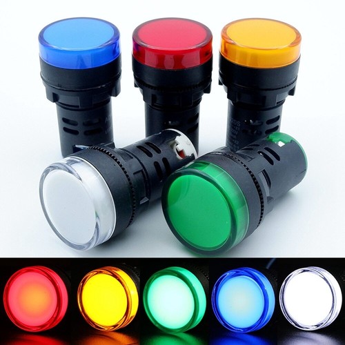 22mm panel hole mount led - hole,