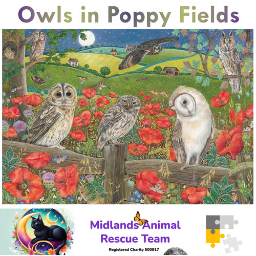 500 piece owl jigsaw - 500,