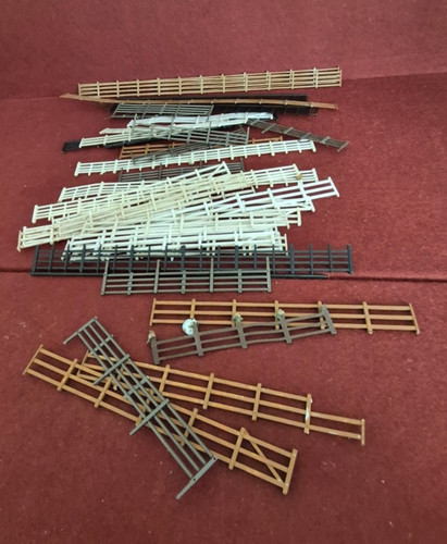 Hornby gauge fencing - oo, job