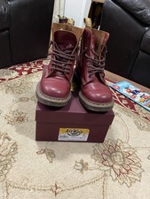 Dr Martens Heritage Fit Oxblood Leather Boot Size 9 Worn Twice