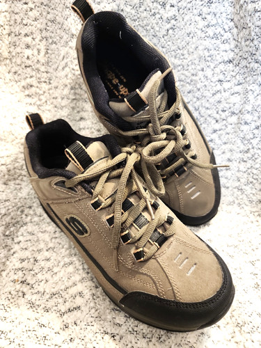 Mens leather sketchers shape - mens,