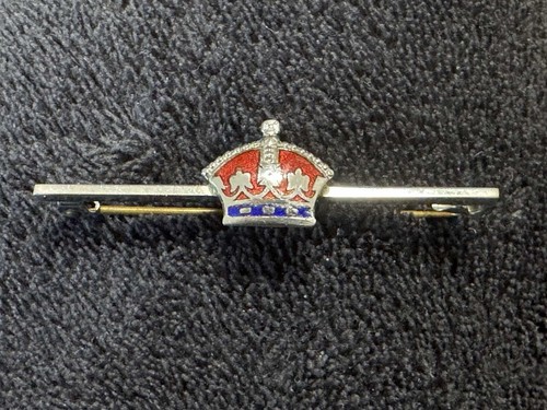 King george bar brooch or - vi,