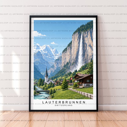 Unframed illustration art - unframed,