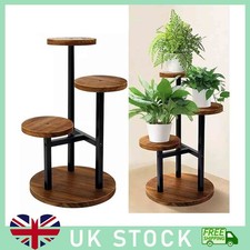 3 Tier Metal & Wooden Plant