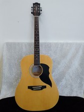 Vintage EKO Range 6 String Acoustic Guitar With Case In Excellent Condition