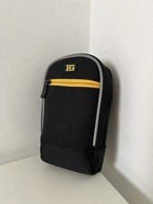 Padded compact camera case for