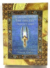 Healing With The Angels Oracle Cards Doreen Virtue 44-Card Deck & Book