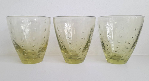 Set hand blown art - 3x,