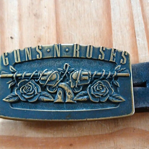 Guns roses belt buckle - guns, n’