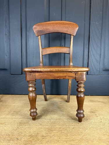 Antique miniature doll chair - doll's,
