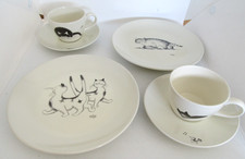 Dubout Cats China Coffee Cup