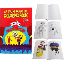 A Fun Magic Coloring Book Magic Tricks Fun CloseUp Magia Mentalism Illusion Toy