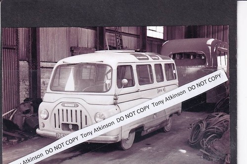 Greyhound morris mini bus - mini,