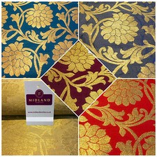 £7.50 Indian Floral gold