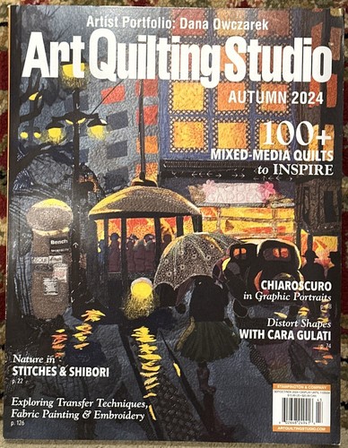 Art quilting studio magazine - art,