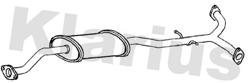 Centre muffler fits - centre,