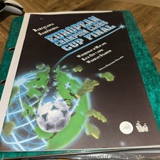 Barcelona V Sampdoria 20th May 1992 European Cup Final Programme With Team Sheet