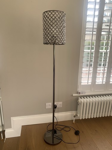 Vintage jewelled floor - floor, lamp